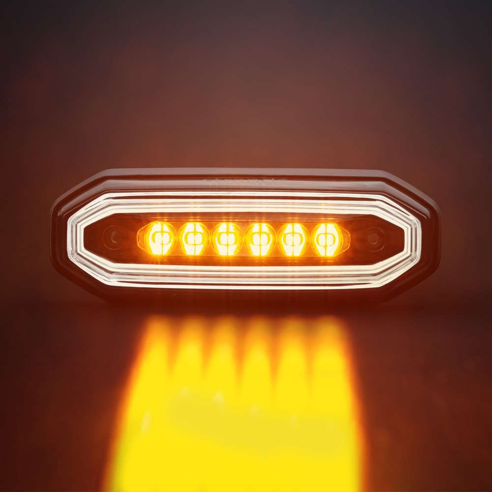 Strands FOR9T AURA DIRECTIONAL WARNING LIGHT 6 LED Weiß/Amber