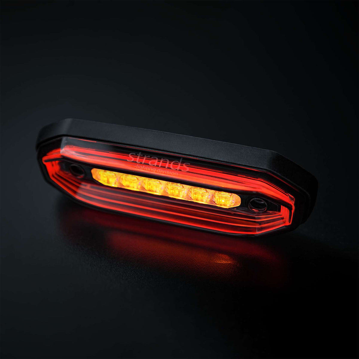 Strands FOR9T AURA DIRECTIONAL WARNING LIGHT 6 LED Rot/Amber