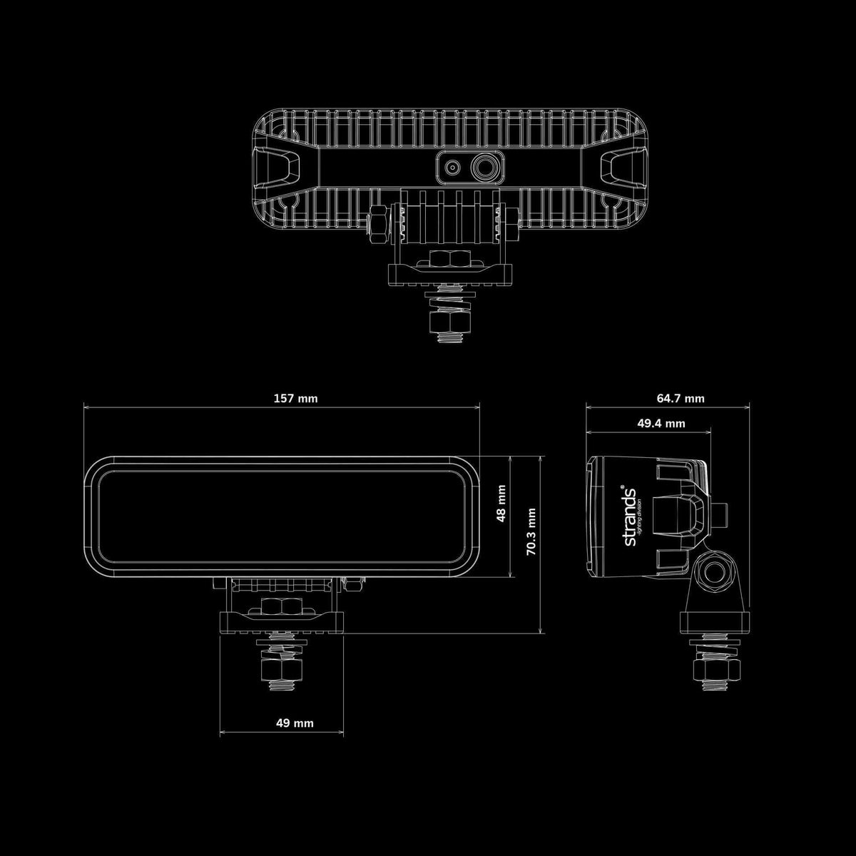Strands SKYLORD EXP DUO WARNING / REVERSE LIGHT 40 W