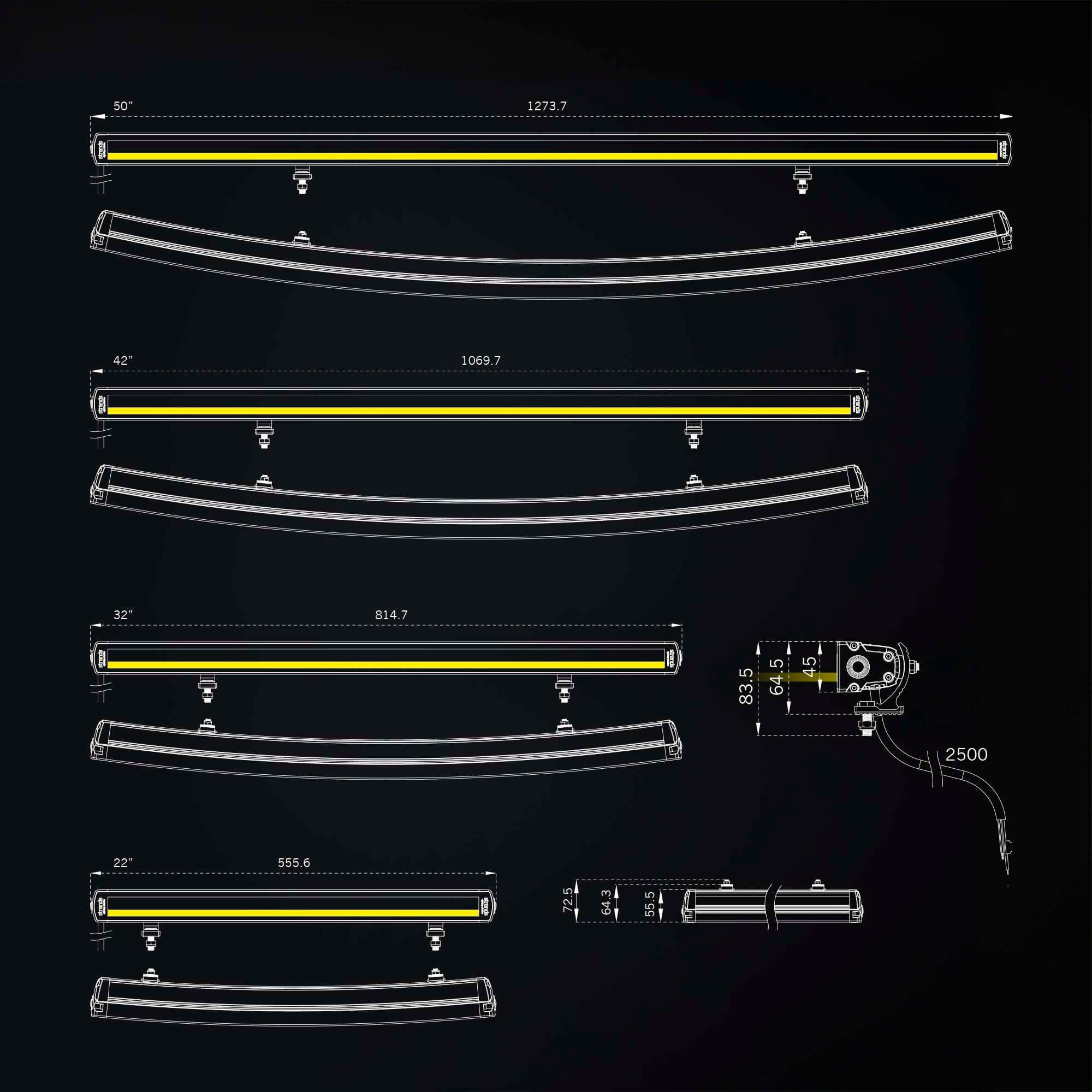 Strands SIBERIA XP SRC LED BAR 50″