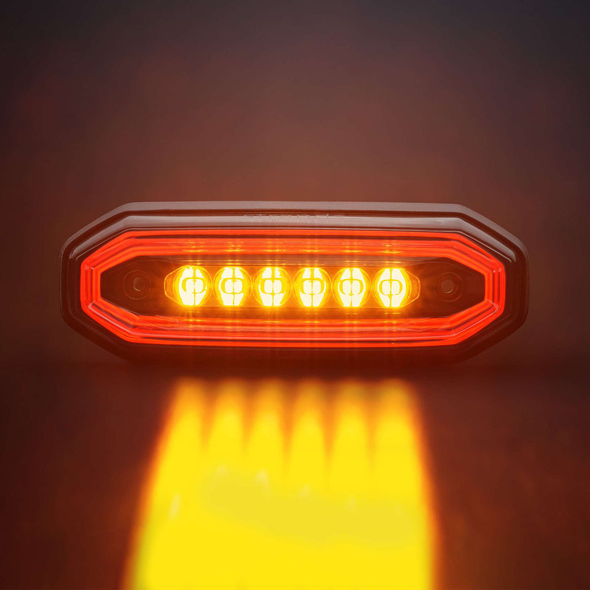 Strands FOR9T AURA DIRECTIONAL WARNING LIGHT 6 LED Rot/Amber