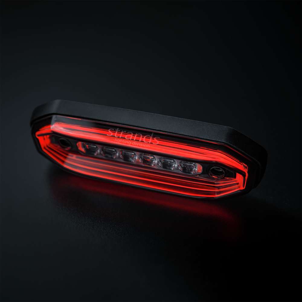 Strands FOR9T AURA DIRECTIONAL WARNING LIGHT 6 LED Rot/Amber